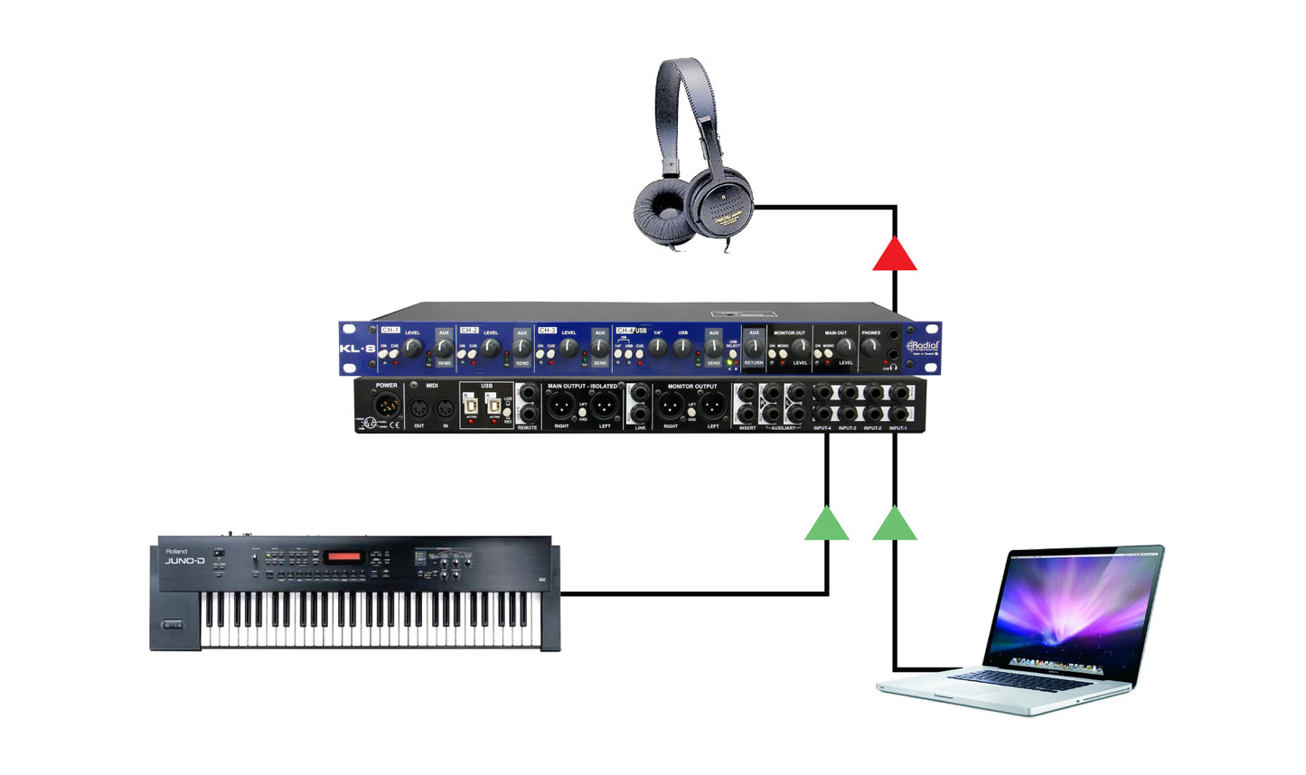 Radial KL-8 Ultimate Keyboard Control