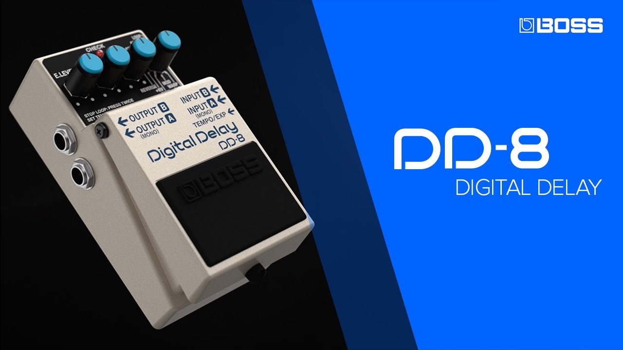 BOSS DD-8 Digital Delay Pedal w/ Tap Tempo & Looper