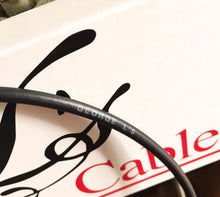 Load image into Gallery viewer, George L's .155 Cable Per Foot - Black