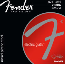 Load image into Gallery viewer, Fender 250B6 Bass VI Strings .024 - .100