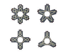 Load image into Gallery viewer, Plankton Electronics Ninja Stars CV Hubs 4 Pack