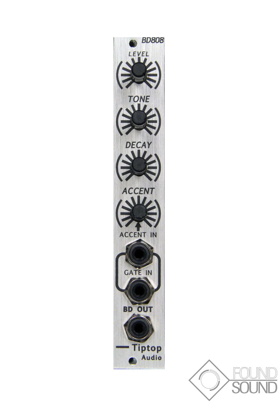 Tiptop Audio BD808 Bass Drum Module - White
