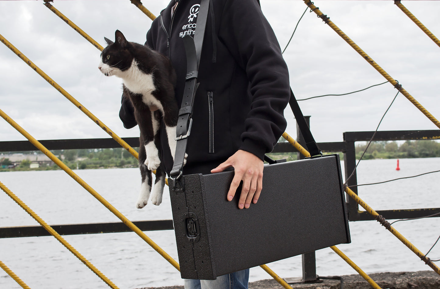 Erica Synths 2x104HP Aluminium Travel Case With Lid