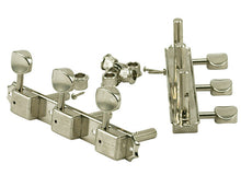 Load image into Gallery viewer, Kluson WD90NPM 3-On-A-Plate Vintage Nickel Metal Button