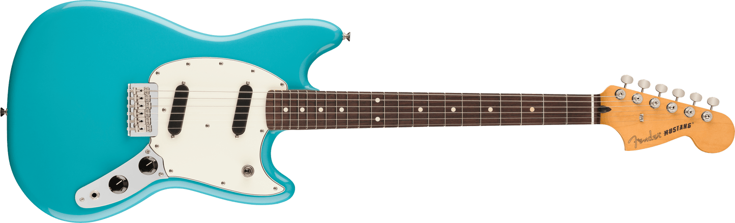 Fender Player II Mustang Rosewood Fingerboard - Aquatone Blue
