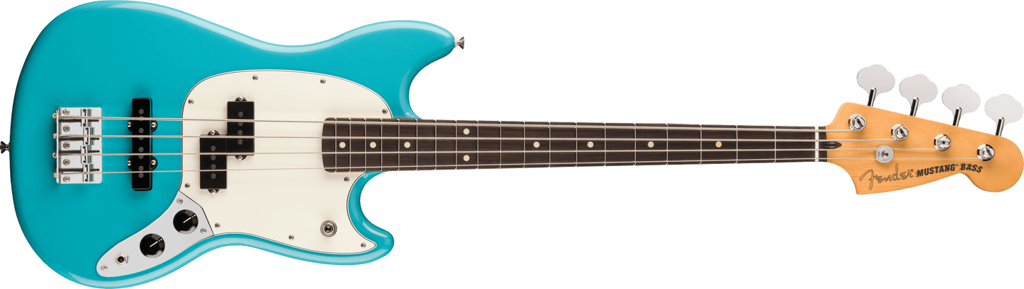 Fender Player II Mustang Bass PJ - Aquatone Blue