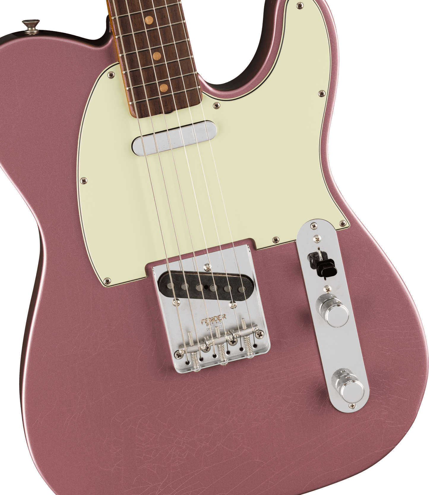Fender Vintera II Road Worn '60s Telecaster - Burgundy Mist Metallic