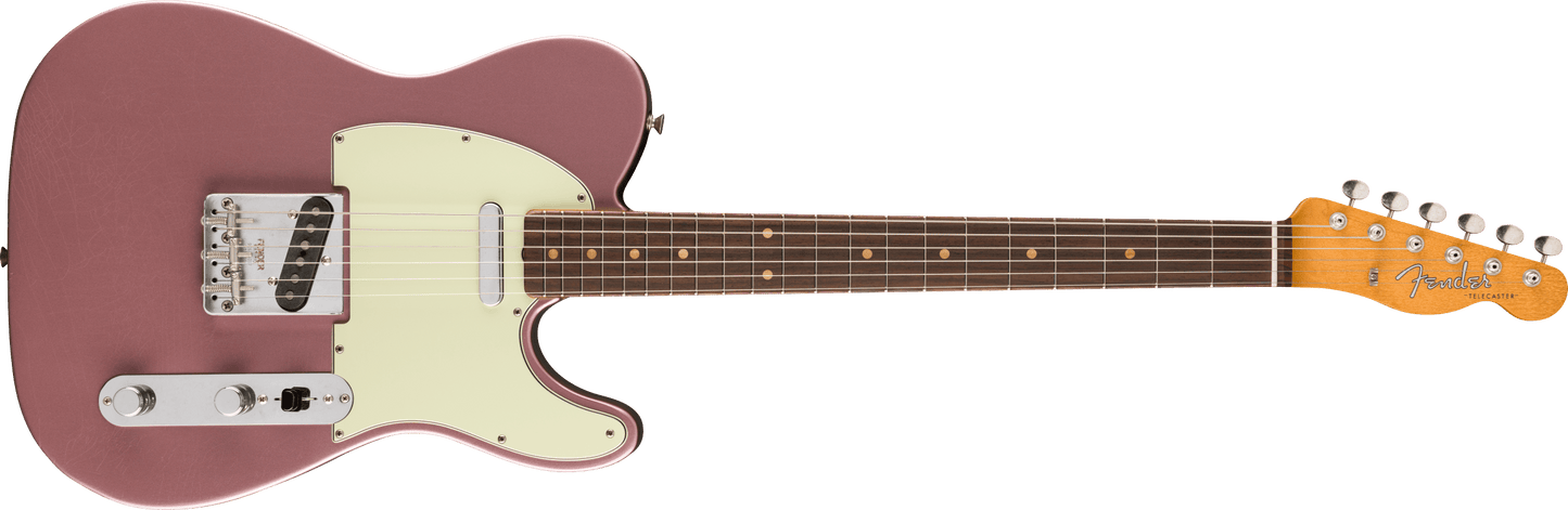 Fender Vintera II Road Worn '60s Telecaster - Burgundy Mist Metallic
