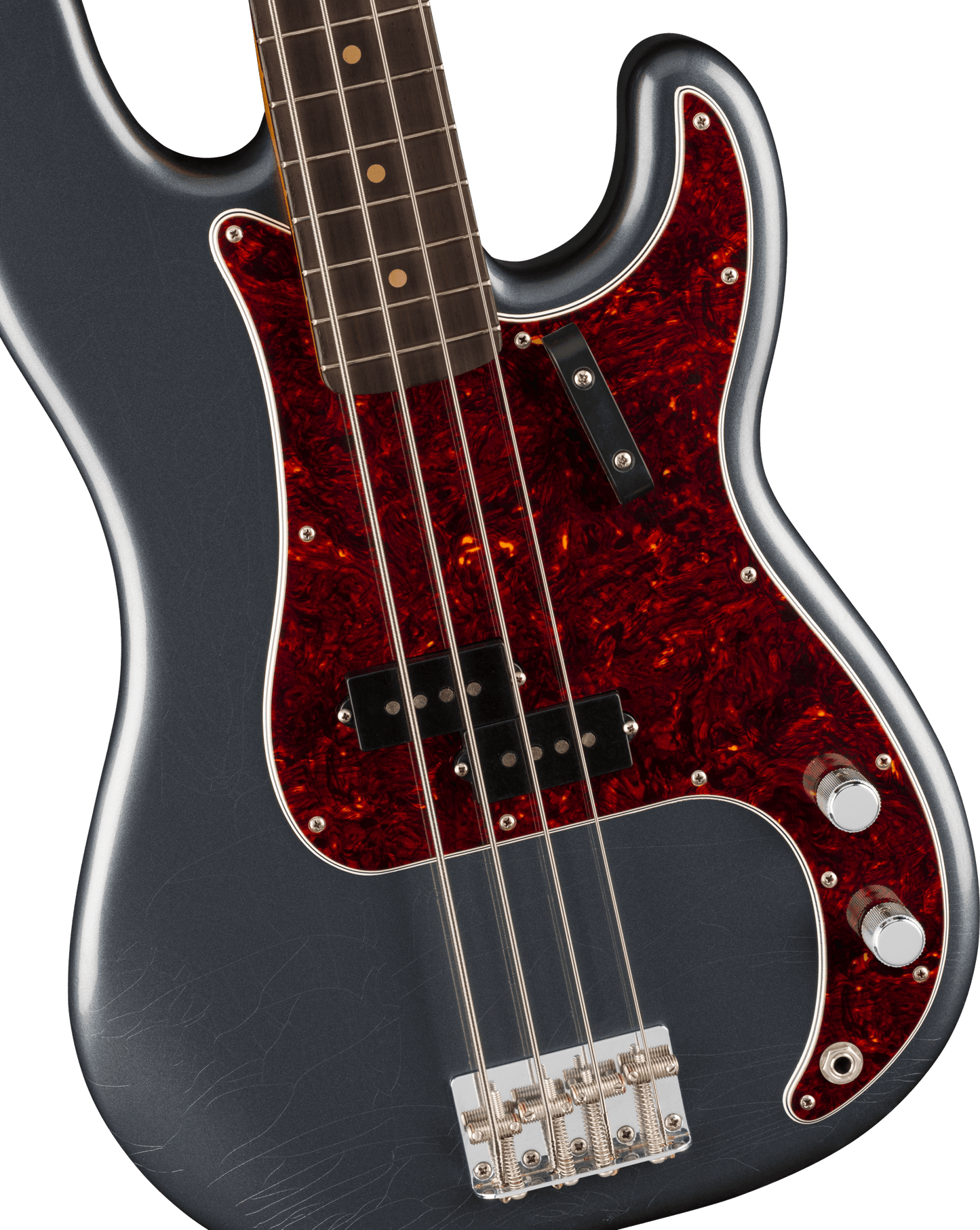 Fender Vintera II Road Worn '60s Precision Bass - Charcoal Frost Metallic