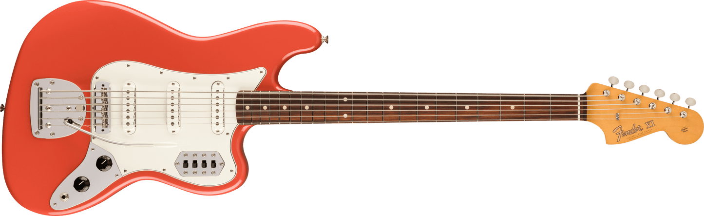Fender Vintera II 60s Bass VI - Fiesta Red