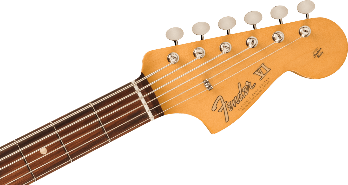 Fender Vintera II 60s Bass VI - Fiesta Red
