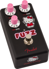 Load image into Gallery viewer, Fender Hello Kitty Black Fuzz Pedal
