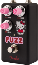 Load image into Gallery viewer, Fender Hello Kitty Black Fuzz Pedal
