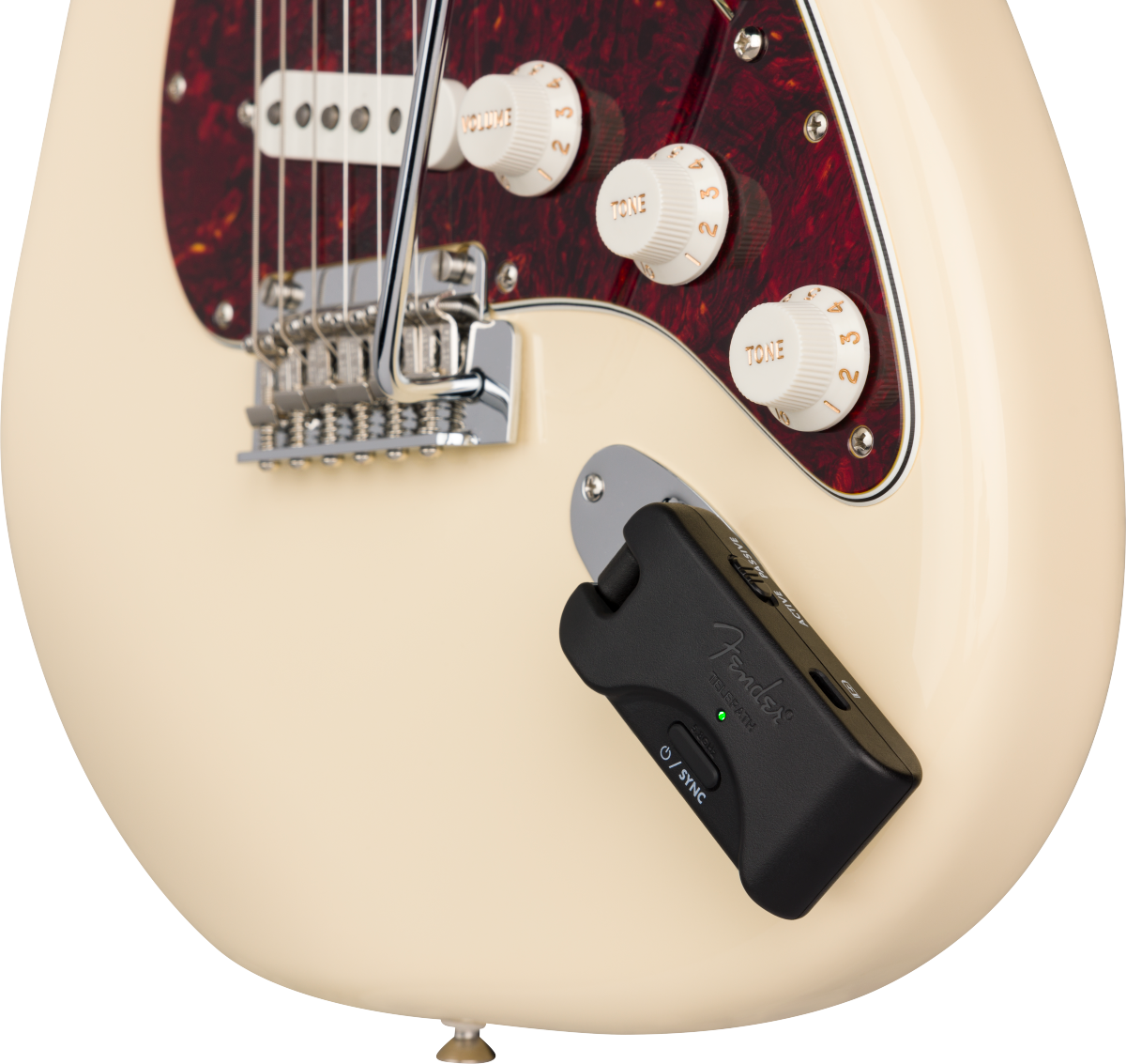 Fender Telepath Wireless System, Mystic Ice Blue and Black