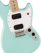 Load image into Gallery viewer, Fender Squier FSR Squier Sonic Mustang HH Maple Fingerboard - Sonic Blue
