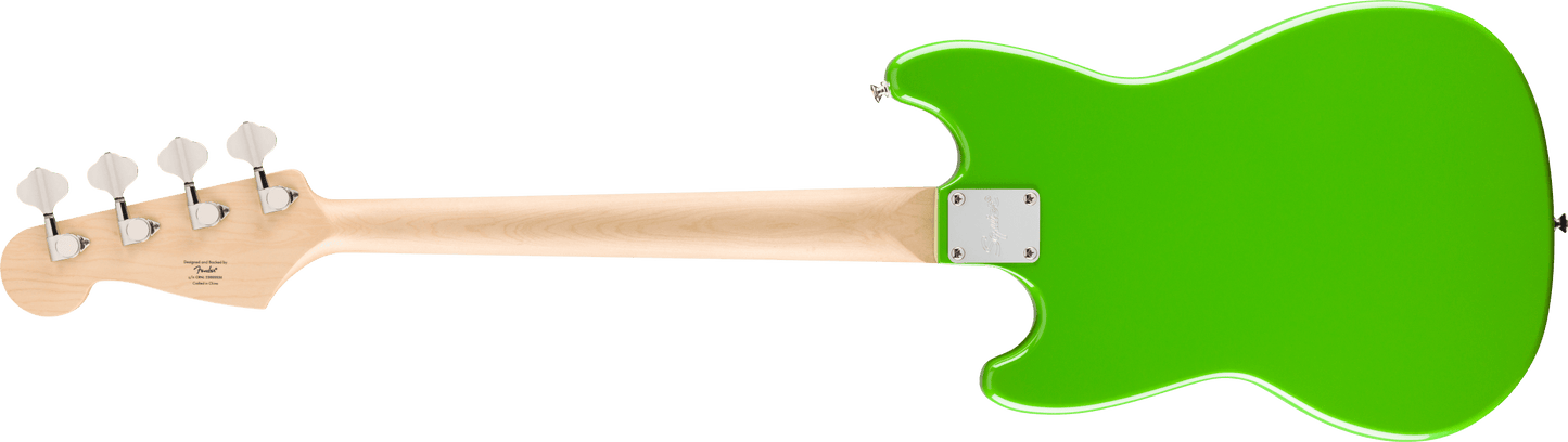 Fender Squier FSR Squier Sonic Bronco Bass Maple Fingerboard - Lime Green