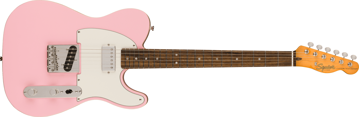 Fender Squier FSR Classic Vibe '60s Custom Telecaster Laurel Fingerboard Shell Pink
