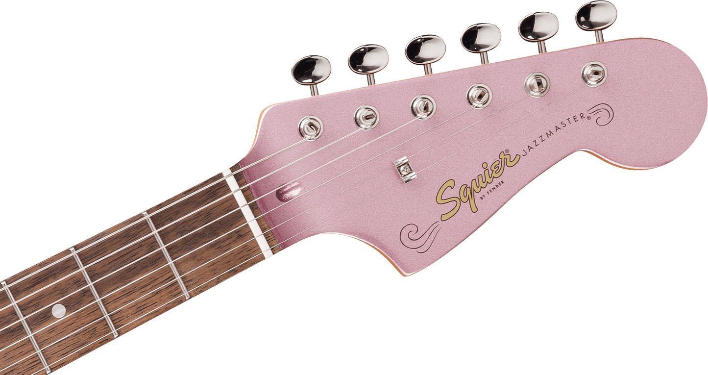 Fender Squier FSR Classic Vibe '60s Jazzmaster Laurel Fingerboard Tortoiseshell Pickguard Matching Headstock Burgundy Mist Metallic