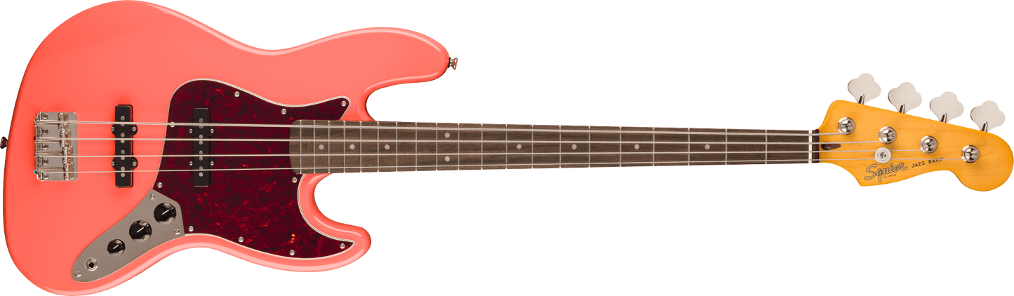 Fender Squier Classic Vibe '60s Jazz Bass - Tahitian Coral – Found
