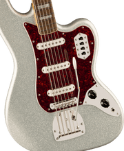 Load image into Gallery viewer, Fender Squier FSR Classic Vibe Bass VI Laurel Fingerboard Tortoiseshell Pickguard Matching Headstock - Silver Sparkle

