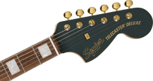 Load image into Gallery viewer, Fender Squier FSR Paranormal Troublemaker Telecaster Deluxe Laurel Fingerboard Gold Anodized Pickguard Gold Hardware Matching Headstock Cadillac Green
