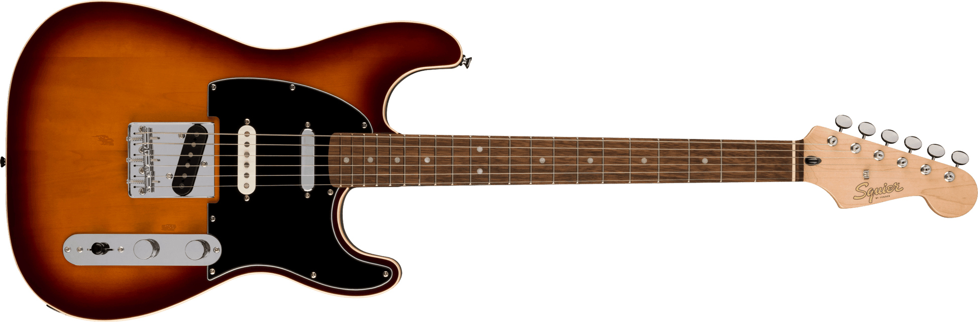 Fender Squier Paranormal Custom Nashville Stratocaster - Chocolate