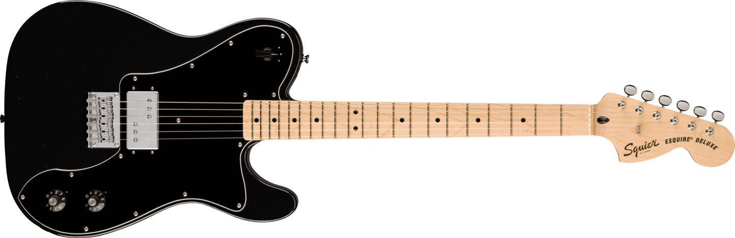 Fender Squier Paranormal Esquire Deluxe - Metallic Black