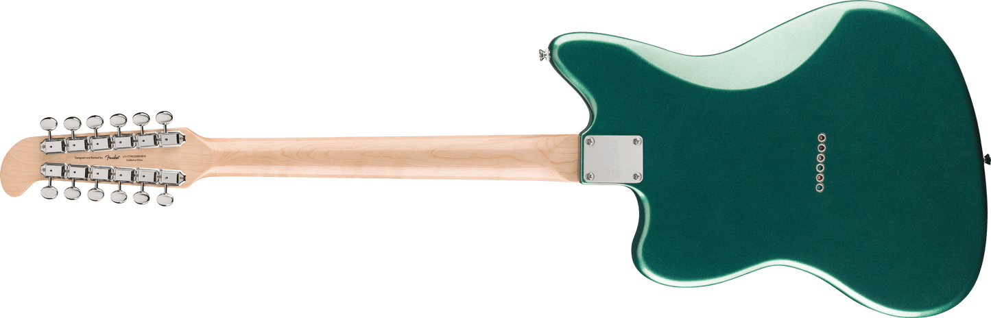Fender Squier FSR Paranormal Jazzmaster XII - Sherwood Green w/Matching Headstock