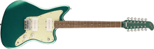 Load image into Gallery viewer, Fender Squier FSR Paranormal Jazzmaster XII Laurel Fingerboard Mint Pickguard Matching Headstock Sherwood Green
