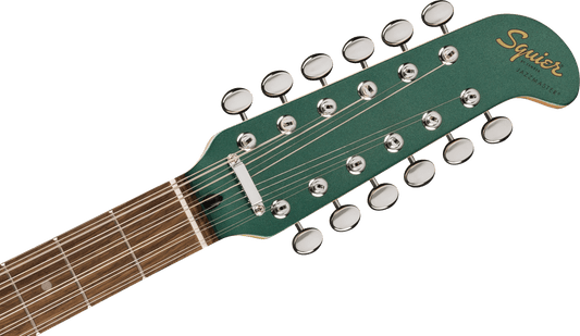 Fender Squier FSR Paranormal Jazzmaster XII - Sherwood Green w/Matching Headstock