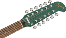 Load image into Gallery viewer, Fender Squier FSR Paranormal Jazzmaster XII Laurel Fingerboard Mint Pickguard Matching Headstock Sherwood Green
