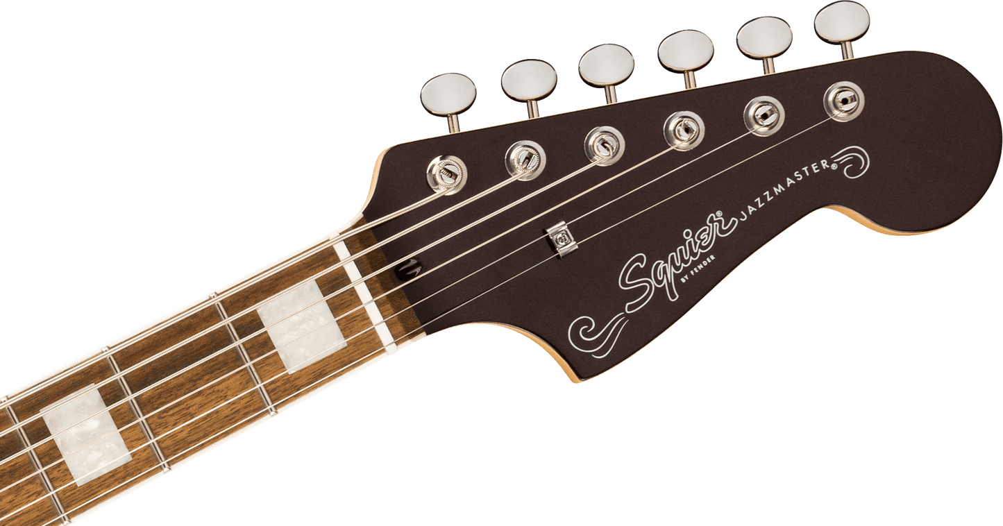 Fender Squier Paranormal Baritone Jazzmaster HH - Oxblood