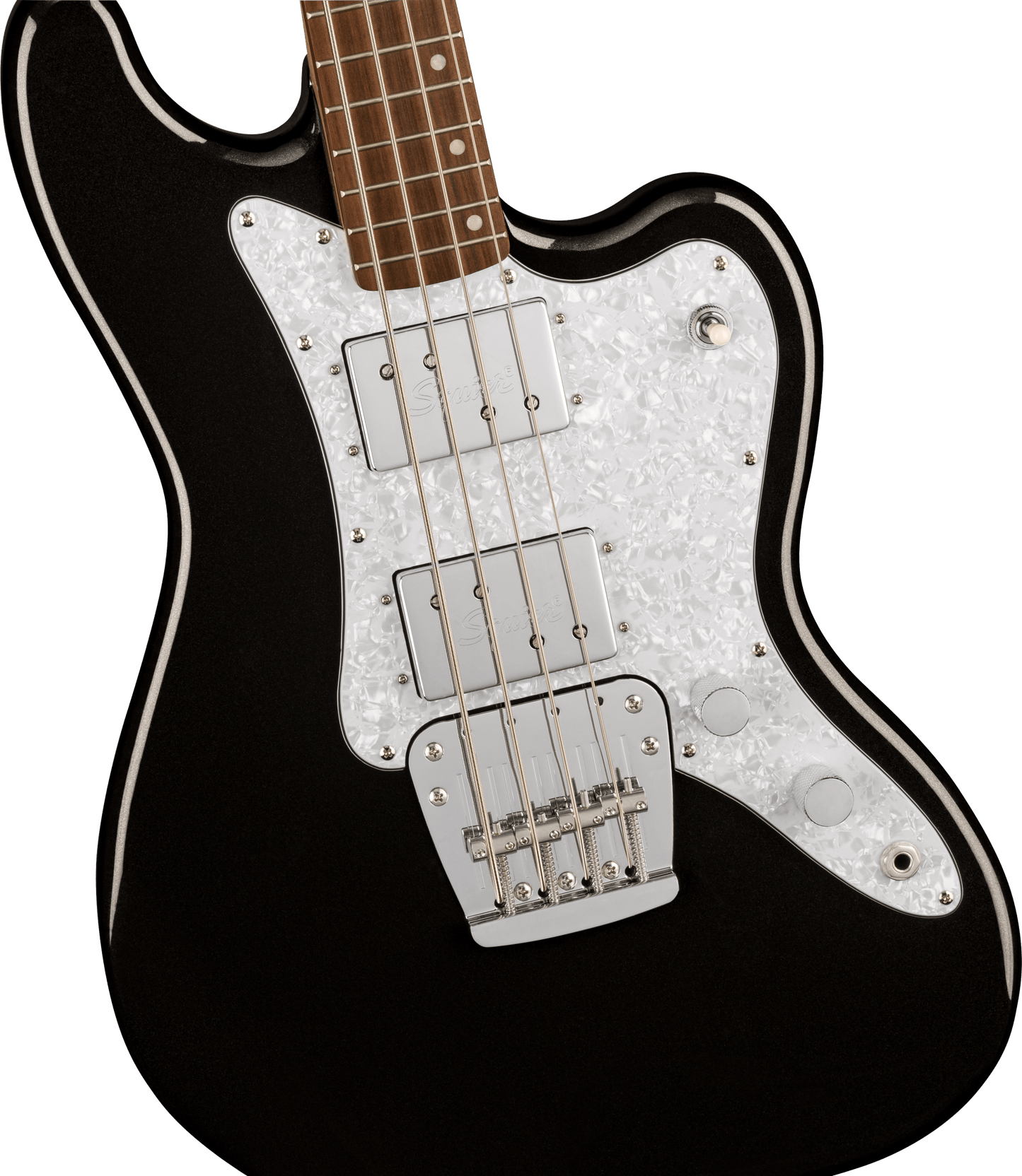 Fender Squier Paranormal Rascal Bass HH - Metallic Black