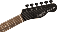 Load image into Gallery viewer, Fender Squier FSR Affinity Series Telecaster Deluxe Laurel Fingerboard Black Pickguard Black Hardware Matching Headstock - Metallic Black
