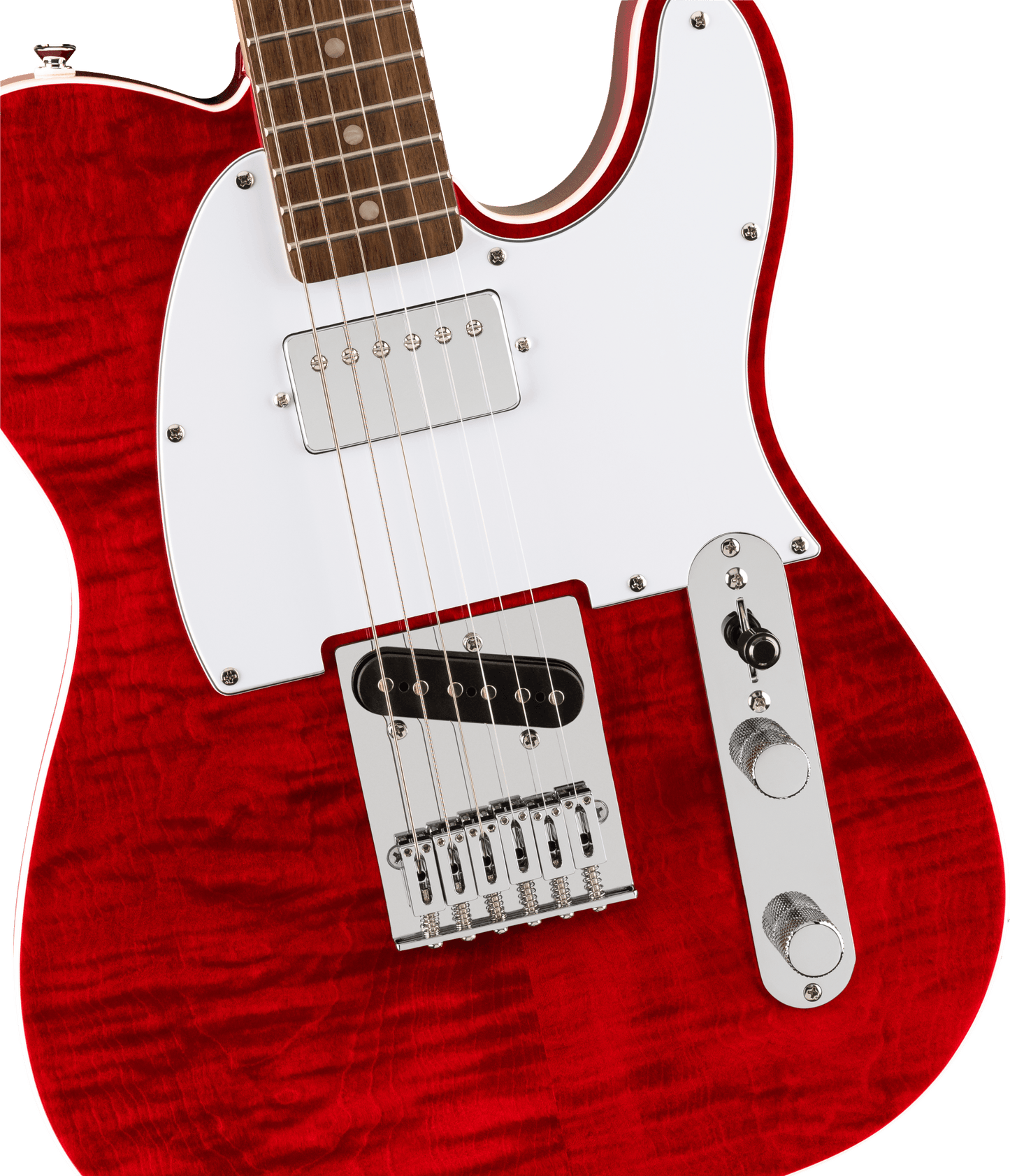 Fender Squier Affinity Series Telecaster FMT SH - Crimson Red Transparent