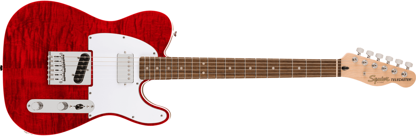 Fender Squier Affinity Series Telecaster FMT SH - Crimson Red Transparent