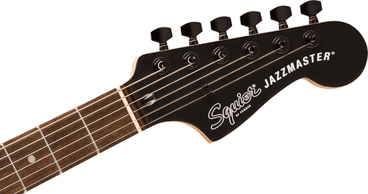 Fender Squier Fender Squier FSR Affinity Series Jazzmaster - Metallic Black w/Matching Headstock