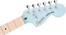 Load image into Gallery viewer, Fender Squier FSR Affinity Series Jaguar Maple Fingerboard White Pickguard Matching Headstock Daphne Blue
