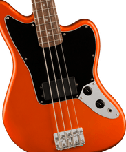 Load image into Gallery viewer, Fender Squier FSR Affinity Series Jaguar Bass H Laurel Fingerboard Black Pickguard Matching Headstock Metallic Orange
