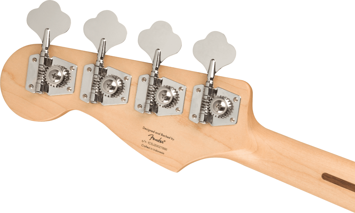 Fender Squier FSR Affinity Series Jaguar Bass H Laurel Fingerboard Black Pickguard Matching Headstock Metallic Orange