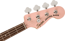 Load image into Gallery viewer, Fender Squier FSR Affinity Series Jaguar Bass H Laurel Fingerboard Mint Pickguard Matching Headstock Shell Pink
