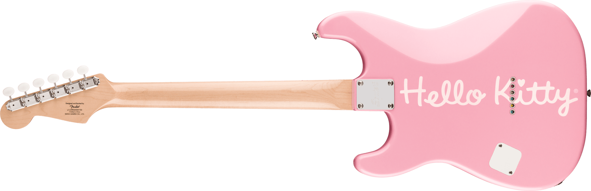 Fender Squier Limited Edition Hello Kitty Pink Stratocaster