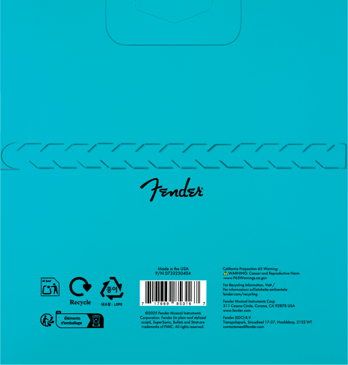 Fender SuperSonic Bullets 3250LR 9-46 Nickel Plated Steel Guitar Strings