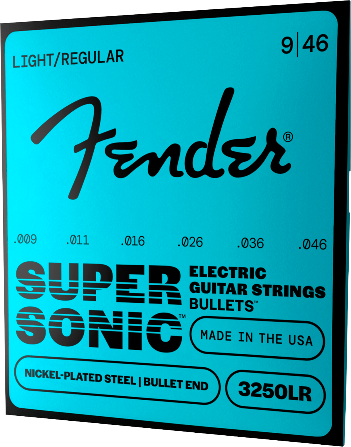 Fender SuperSonic Bullets 3250LR 9-46 Nickel Plated Steel Guitar Strings