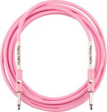 Load image into Gallery viewer, Fender Hello Kitty 10&#39; Instrument Cable, Pink
