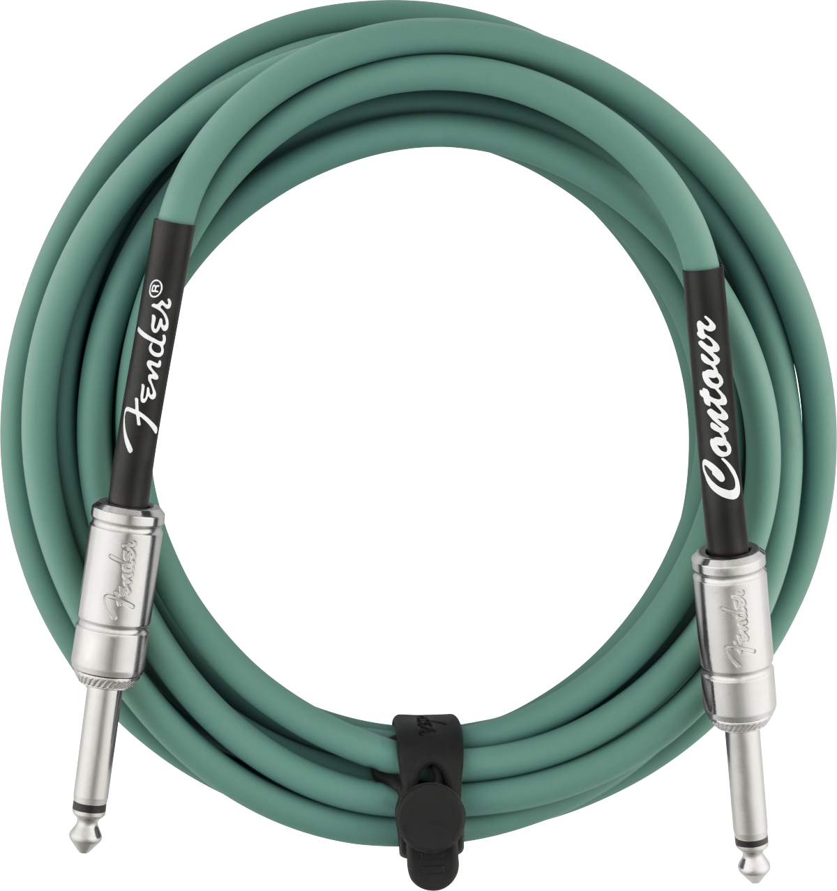 Fender Contour 15' Cable - Sherwood Green