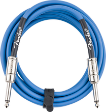 Load image into Gallery viewer, Fender Contour Instrument Cable Lake Placid Blue 10'
