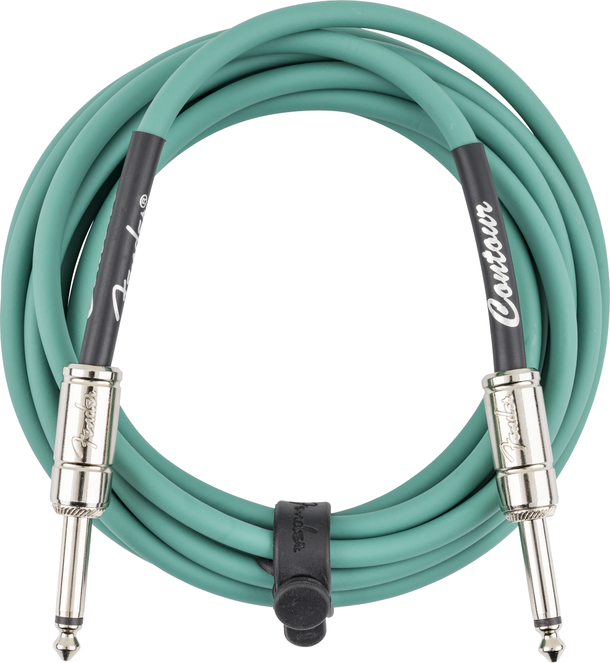 Fender Contour Instrument Cable Sherwood Green 10'
