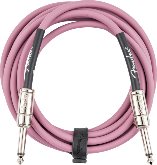 Fender Contour Instrument Cable Burgundy Mist 10'
