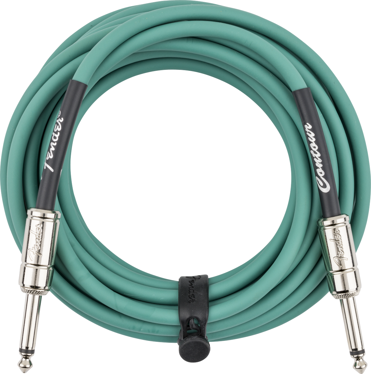 Fender Contour Instrument Cable Sherwood Green 18.6'